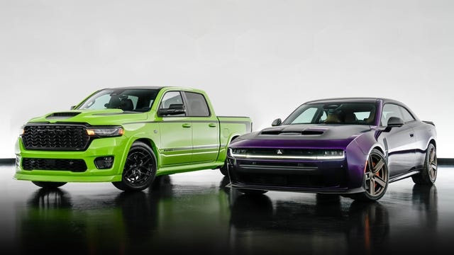 Ram 1500 The Dude-konceptet och Dodge Charger Sixpack-konceptet