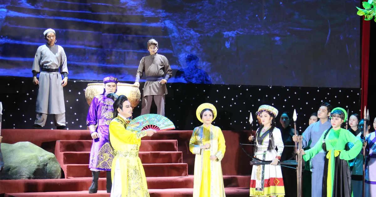 Giữ hồn dân tộc qua vở cải lương “Tiếng trống Mê Linh”