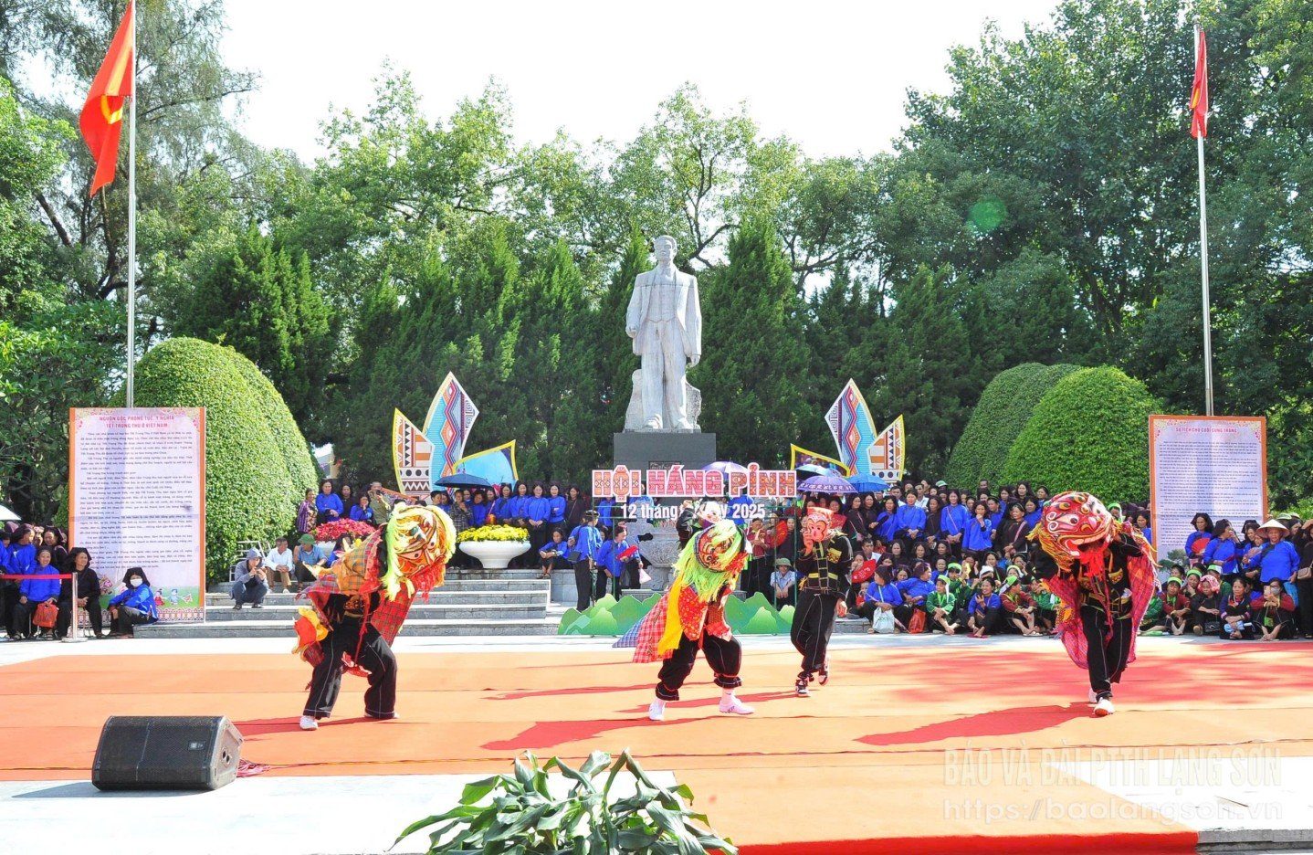 ការសម្តែងរបាំតោ និងឆ្មាក្នុងពិធីបើក