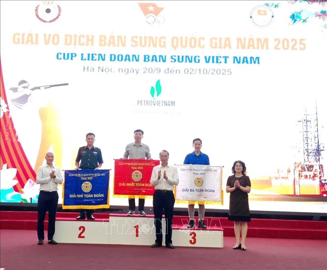 Hà Nội giành vị trí Nhất toàn đoàn tại Giải Vô địch Bắn súng quốc gia năm 2025 - Ảnh 3.