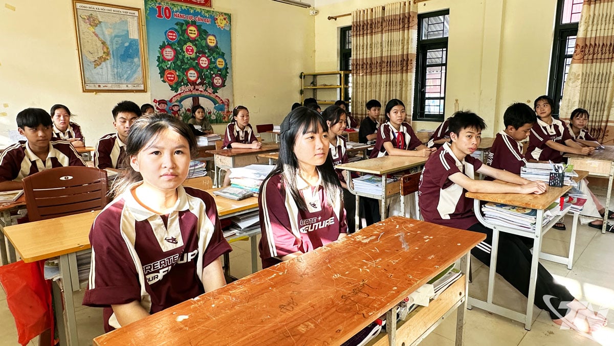 Some students were treated, recovered and returned to class.