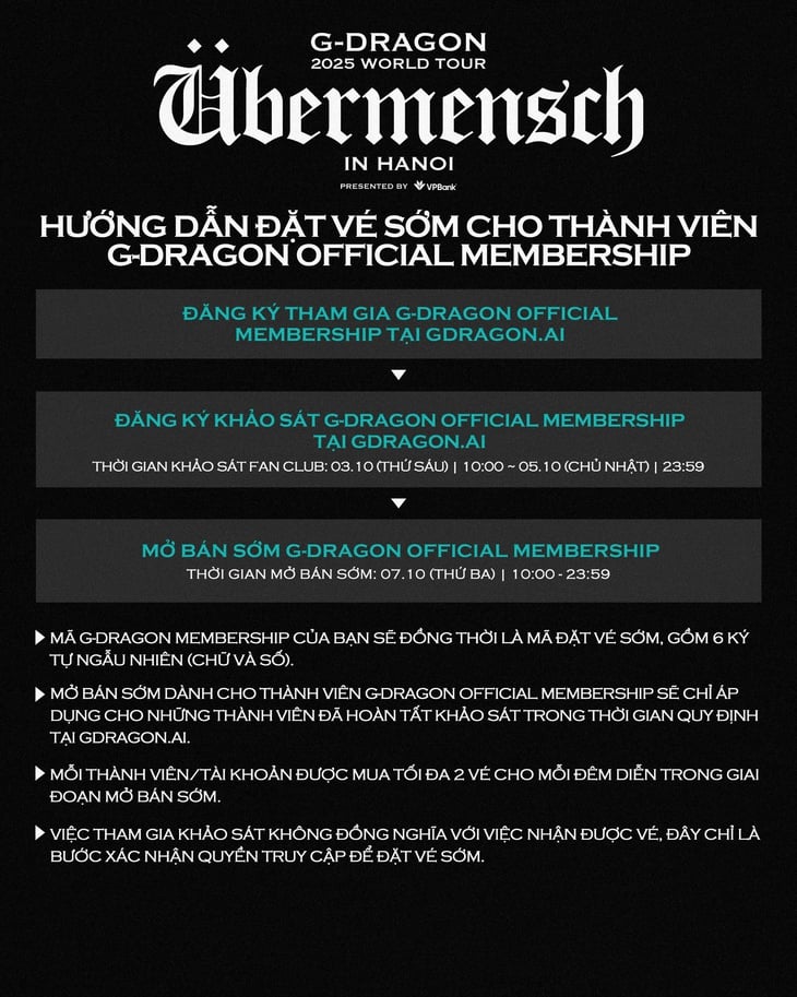 G-DRAGON WORLD TOUR [Übermensch]: Biểu tượng toàn cầu trở lại với chuyến lưu diễn được mong chờ nhất - Ảnh 5.
