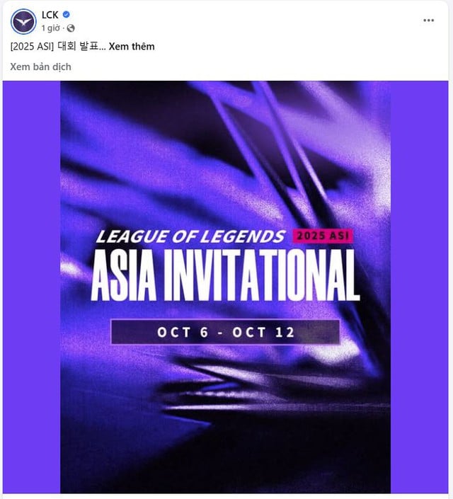 Giải đấu League of Legends Asian Invitational 2025: Cơ hội cho các đội không đến CKTG - Ảnh 1.