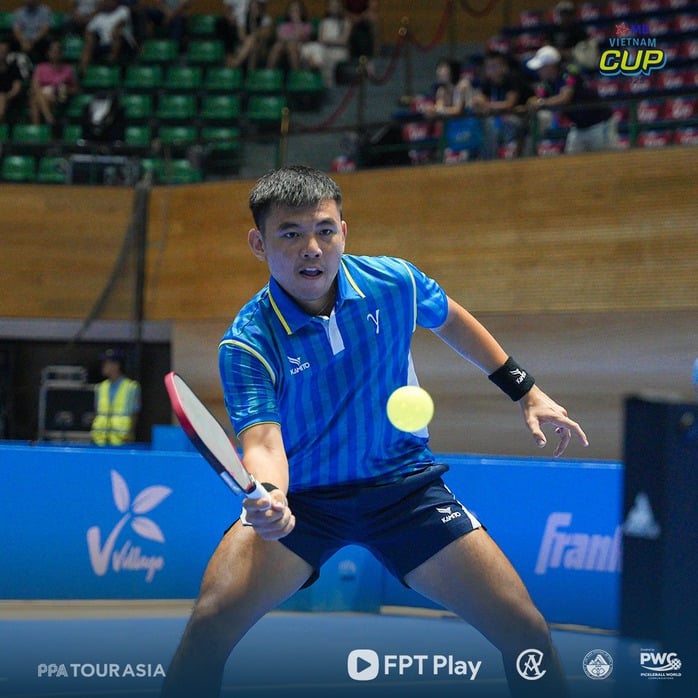 Vinh Hiển loại Lý Hoàng Nam, chung kết Pickleball Vietnam Cup thành 