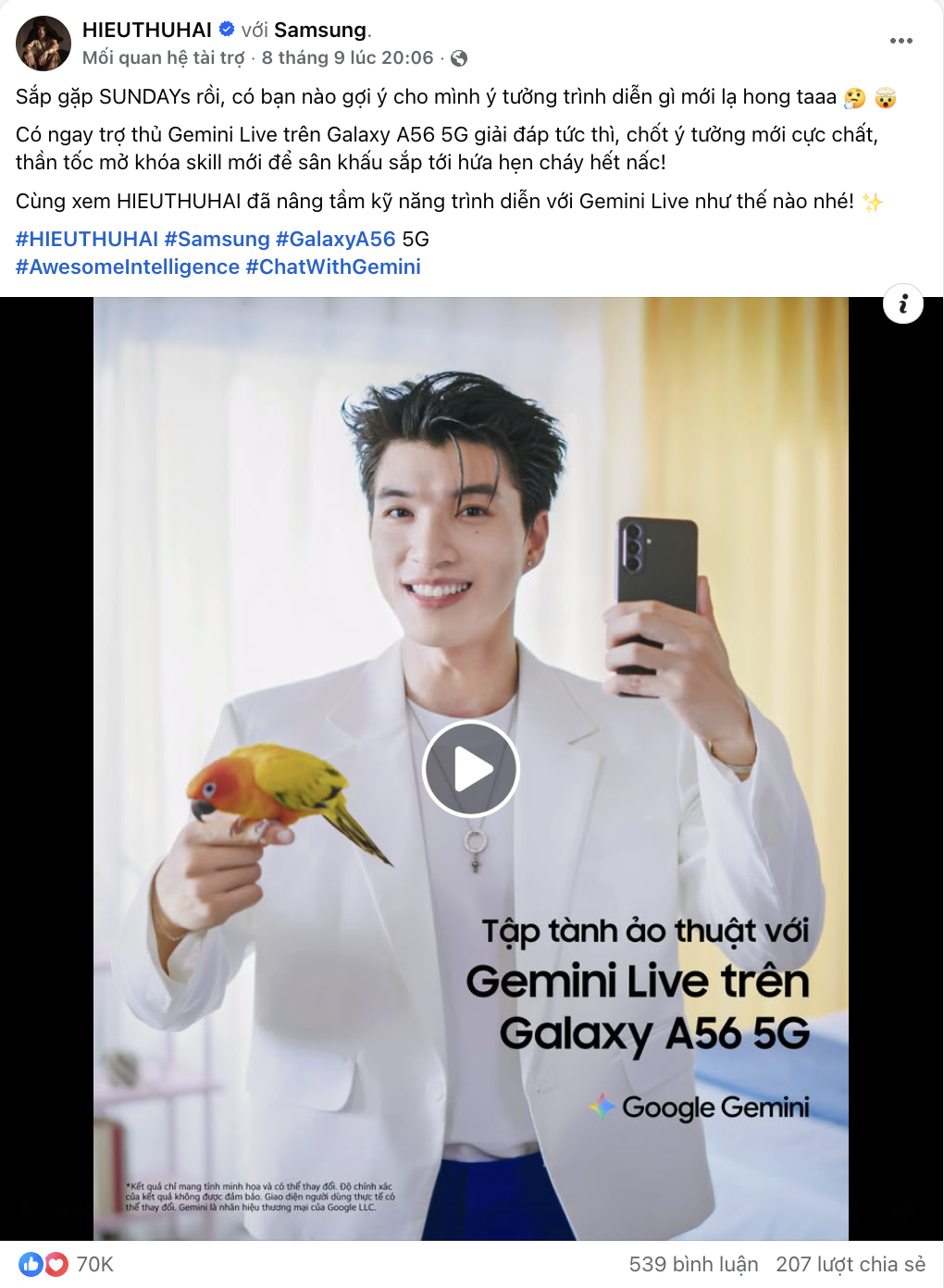 Loạt video khoe tài lẻ của HIEUTHUHAI được người hâm mộ quan tâm - 1