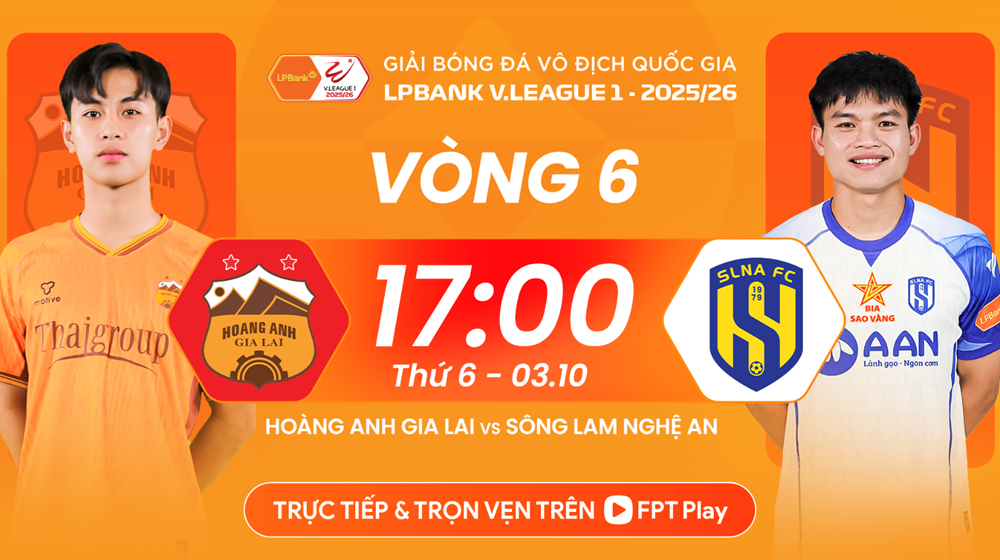 យោបល់លើការប្រកួត HAGL vs SLNA ម៉ោង 5:00 ល្ងាច។ ថ្ងៃទី 3 ខែតុលា: ការប្រយុទ្ធដ៏តានតឹងនៅបាតតារាង - រូបថត 1