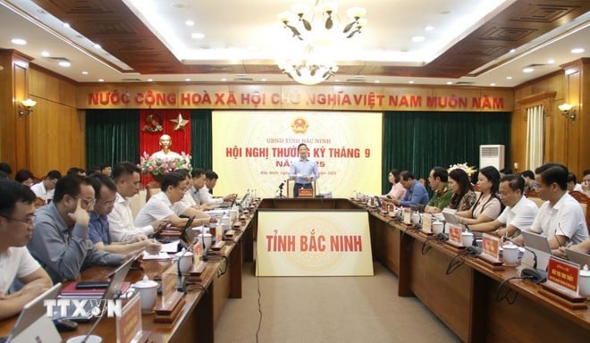 Conference scene. (Photo: Dong Thuy/VNA)