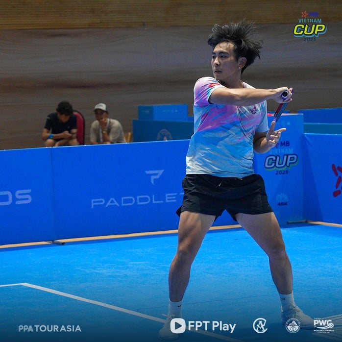 Vinh Hiển loại Lý Hoàng Nam, chung kết Pickleball Vietnam Cup thành 