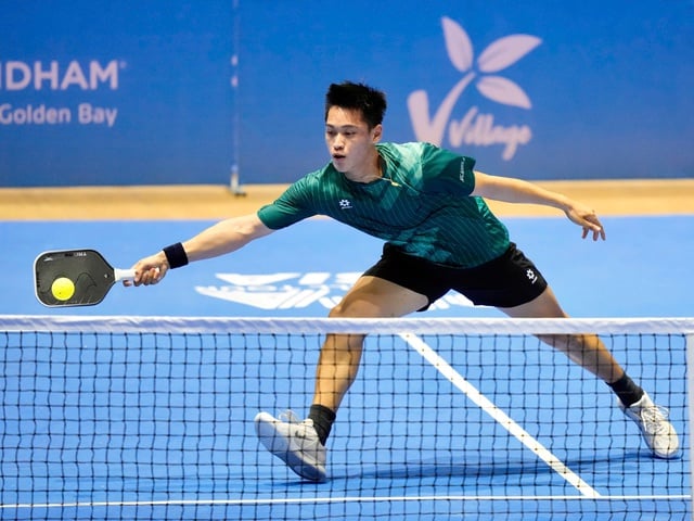 Trương Vinh Hiển ngược dòng đánh bại Lý Hoàng Nam ở PPA Tour Asia Vietnam Cup- Ảnh 1.