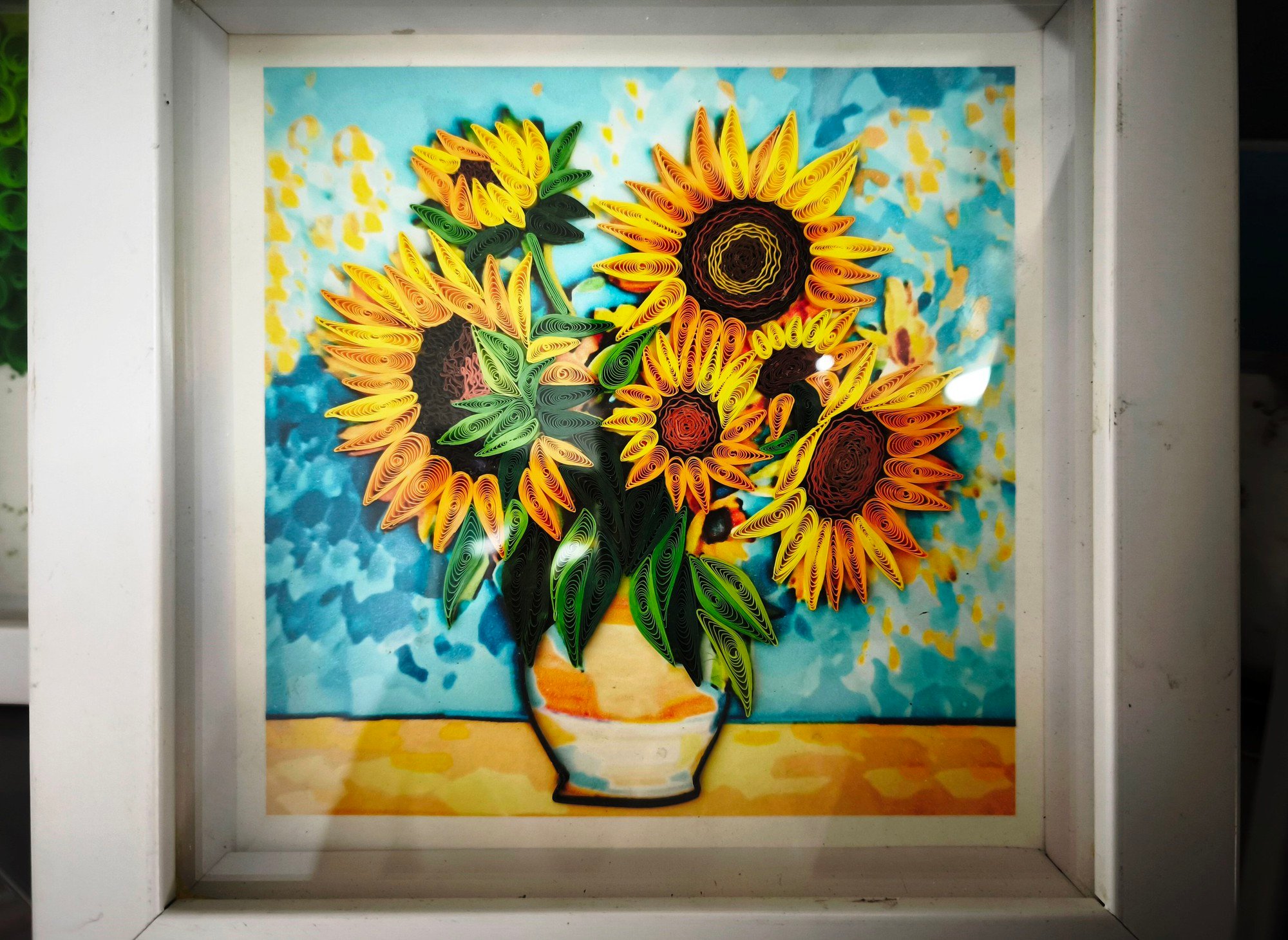 Tranh giấy xoắn của 'cô gái tí hon'- Ảnh 5.