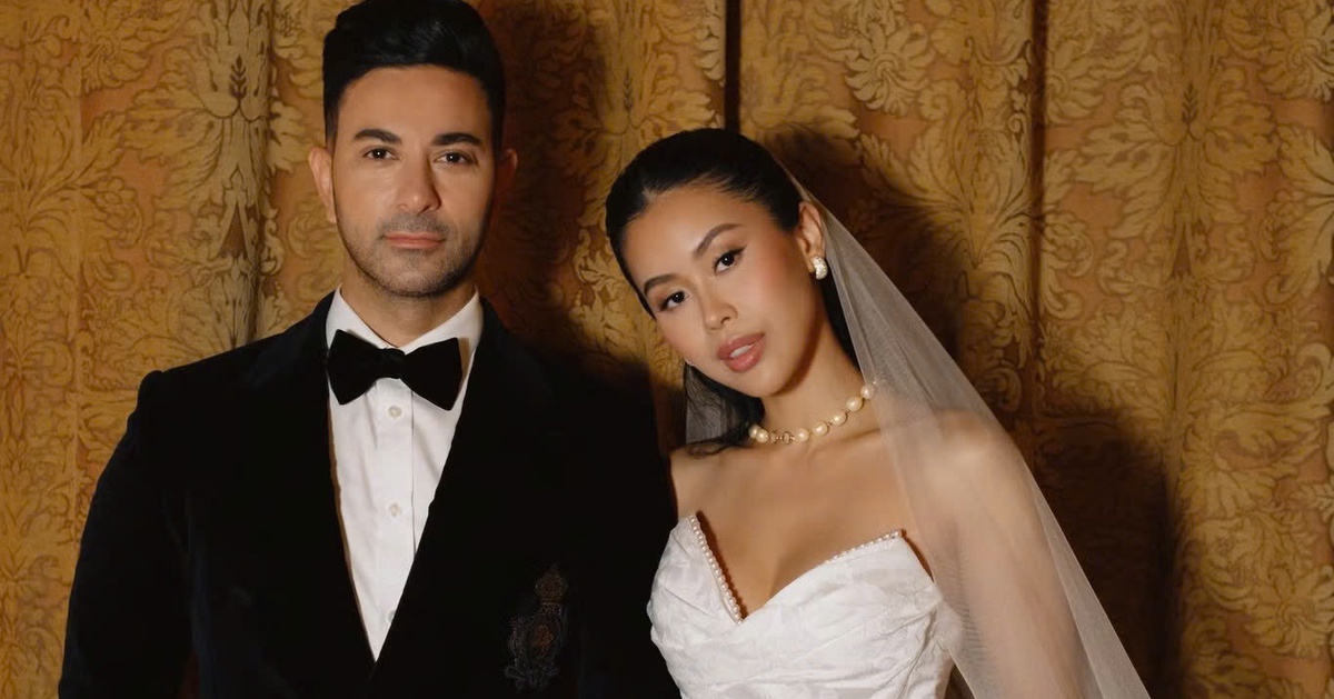 Ảnh cưới của con gái ông Johnathan Hạnh Nguyễn xuất hiện trên tạp chí châu Âu