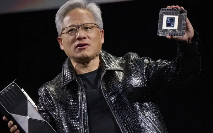 CEO Nvidia Jensen Huang. Ảnh: Bloomberg
