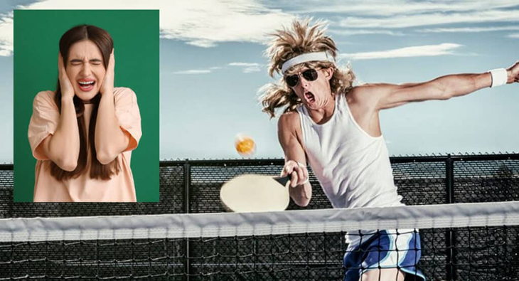 Tiếng ồn - khuyết điểm của pickleball - Ảnh 3.