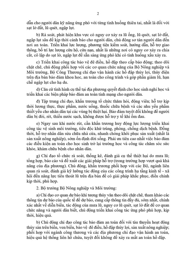 Noticias sobre INUNDACIONES EXTREMADAMENTE ALTAS, advertencias de LLUVIAS FUERTES, INUNDACIONES REPENTINAS, DESLIZAMIENTOS DE TIERRA e instrucciones de RESPUESTA DE EMERGENCIA - Foto 4. Tin LŨ ĐẶC BIỆT LỚN, cảnh báo MƯA LỚN, LŨ QUÉT, SẠT LỞ ĐẤT và các chỉ đạo KHẨN CẤP ỨNG PHÓ- Ảnh 4.