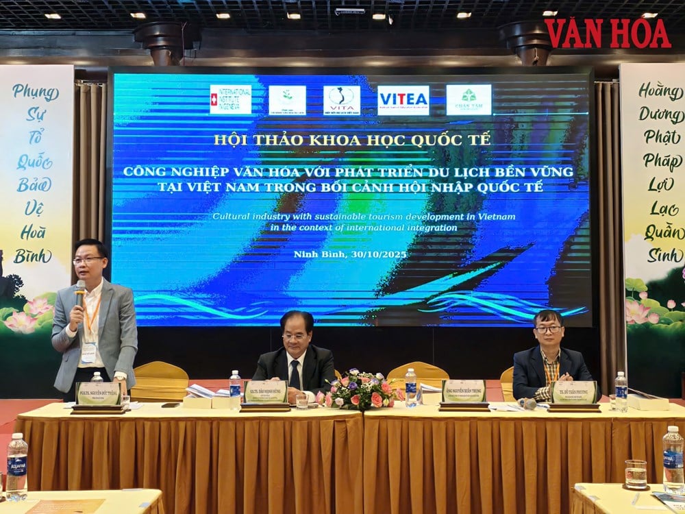Hội thảo Công nghiệp văn hoá với phát triển du lịch bền vững tại Việt Nam - ảnh 1