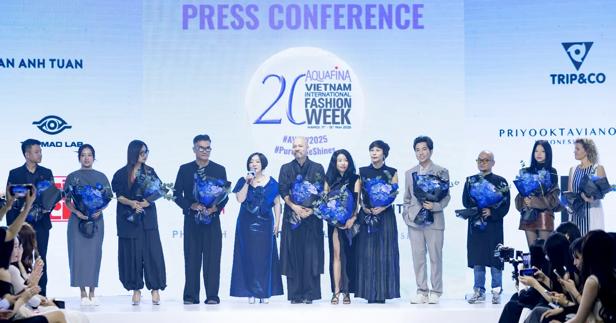 20 nhà thiết kế - thương hiệu tham gia Aquafina Tuần lễ Thời trang Quốc tế Việt Nam Thu - Đông 2025