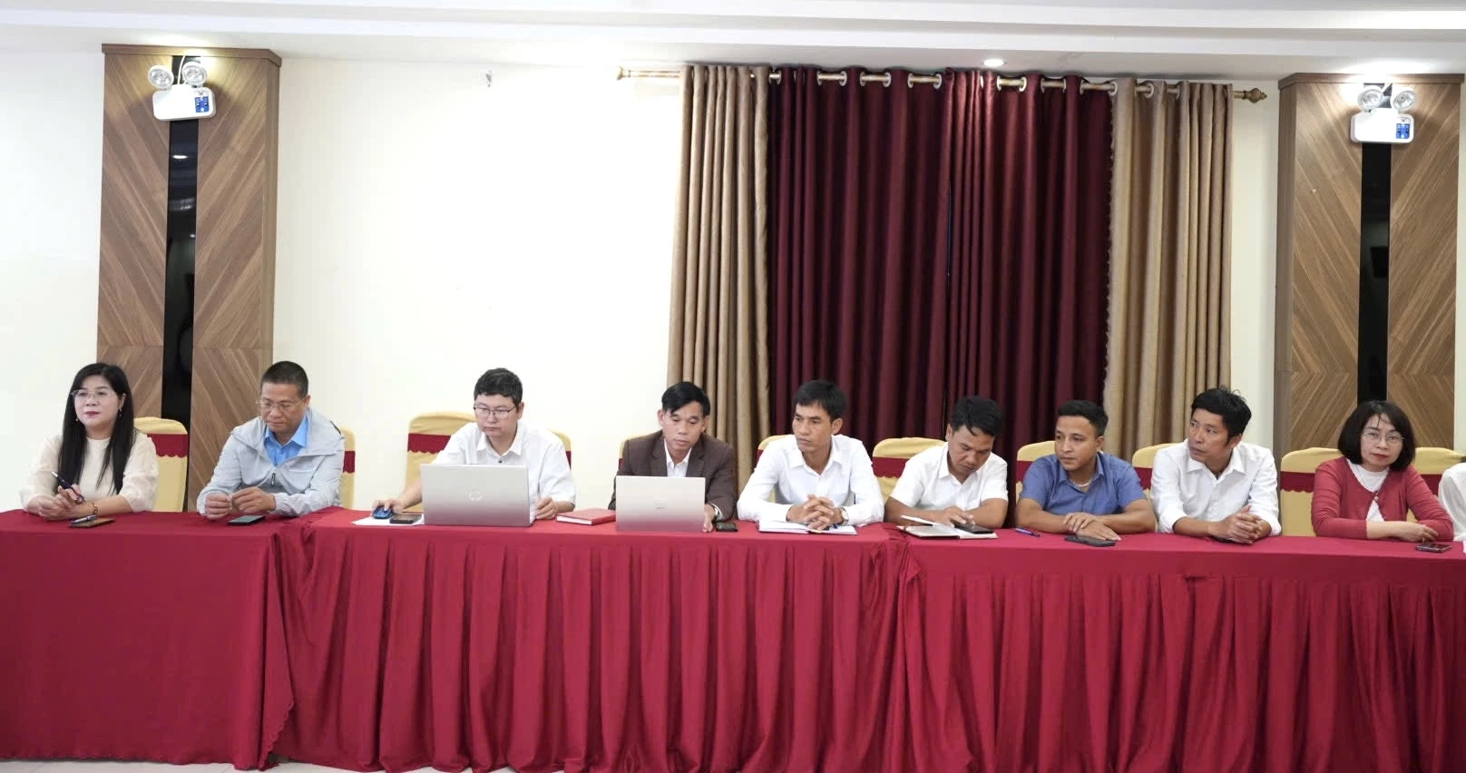 Deltagare som deltar i utbildningen - Foto: N.L