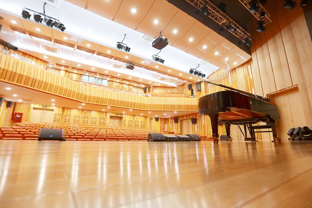 एसआईयू के पास आधुनिक सुविधाएं हैं जो अंतर्राष्ट्रीय मानकों के अनुसार छात्रों की सभी शिक्षण और मनोरंजन आवश्यकताओं को पूरी तरह से पूरा करती हैं (फोटो: डिएन हांग थिएटर - एसआईयू)