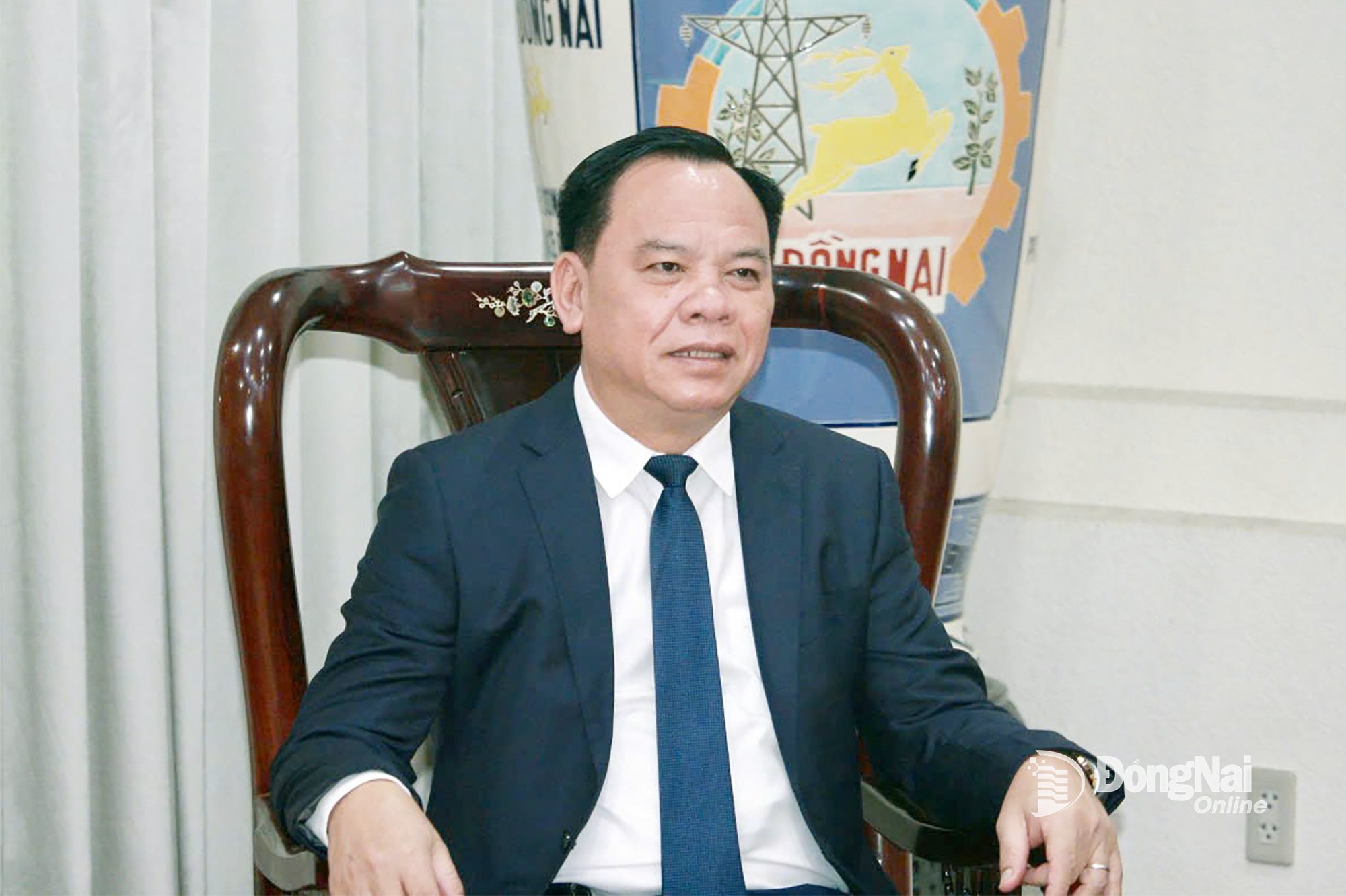 Adjunct-secretaris van het Provinciaal Partijcomité, voorzitter van het Volkscomité van de provincie Dong Nai Vo Tan Duc. Foto: Tran Long Quan