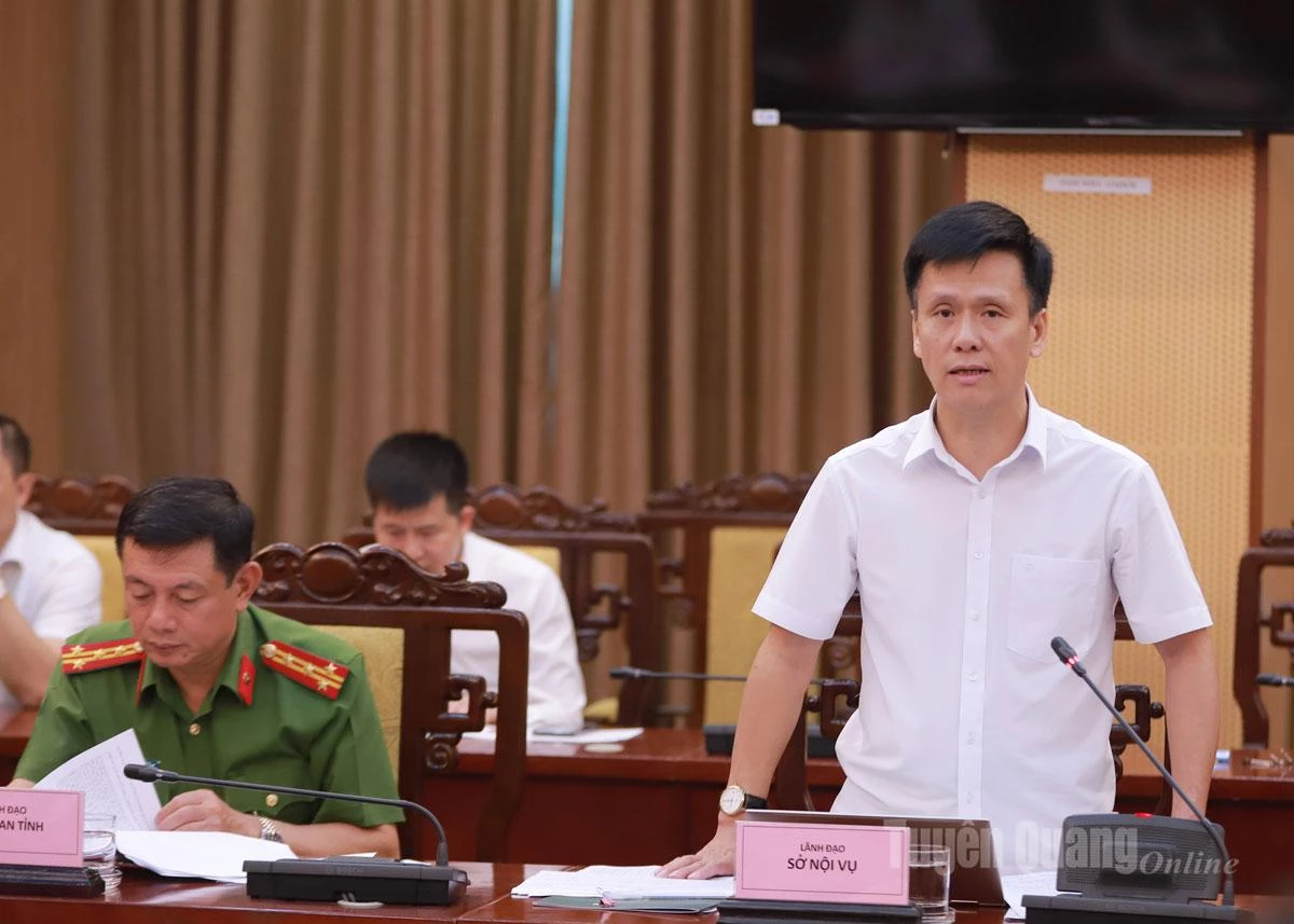 Ledare för inrikesdepartementet deltog i diskussionen vid mötet.