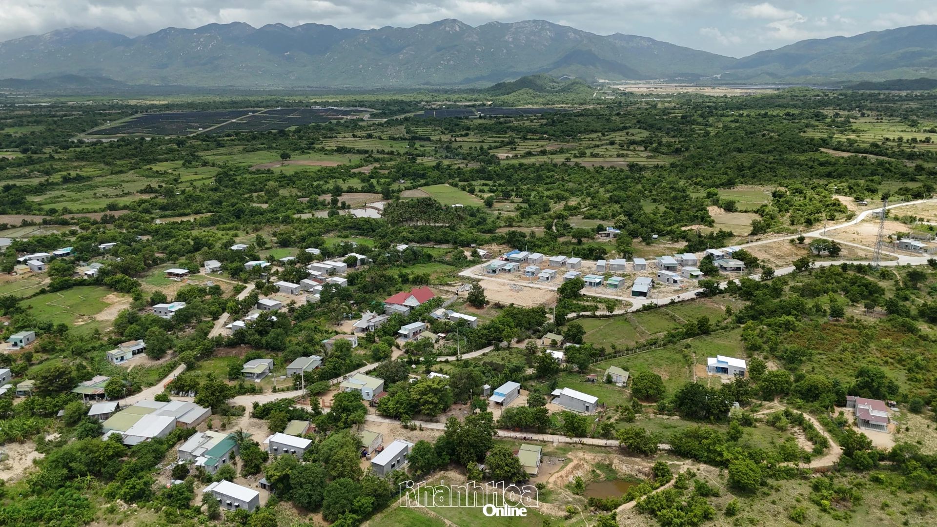 Un colț al unei zone locuite de minorități etnice din comuna Phuoc Ha, provincia Khanh Hoa.