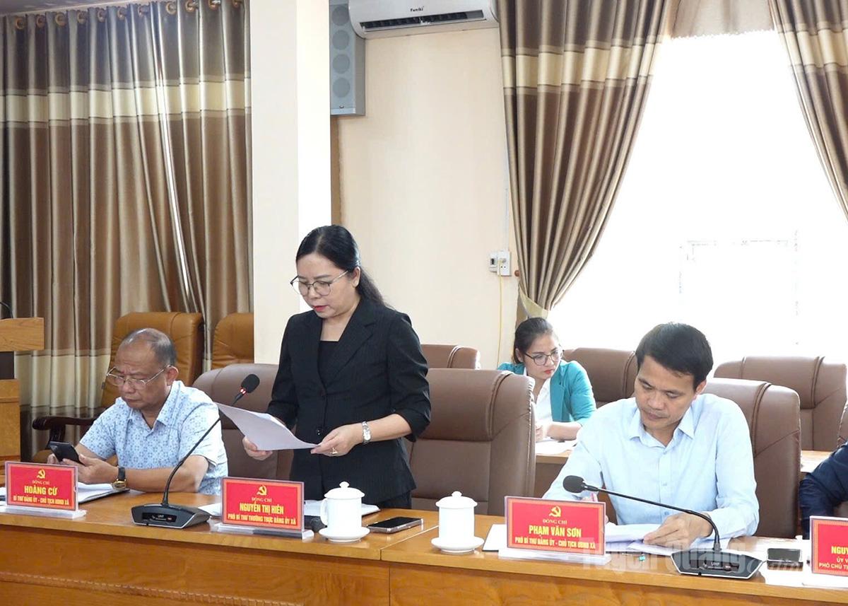 מנהיגי ועדת המפלגה של הקומונה ין מין דיווחו על ההכנות לבחירת צירים לאסיפה הלאומית ה-16 ולמועצות העם בכל הרמות.