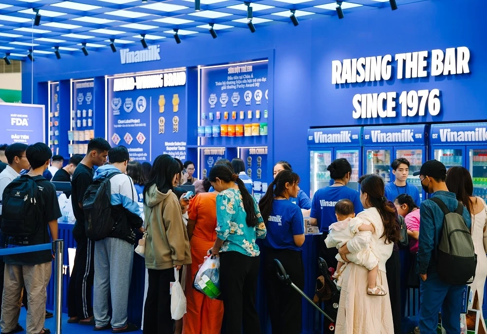 Vinamilk demonstrates Vietnamese Courage - Reaching International Level at the 2025 Autumn Fair