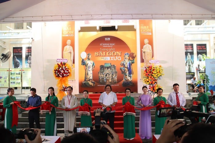 Khai mạc trưng bày chuyên đề “Tượng gốm Sài Gòn xưa - Nghệ thuật và di sản”  - Ảnh 1.