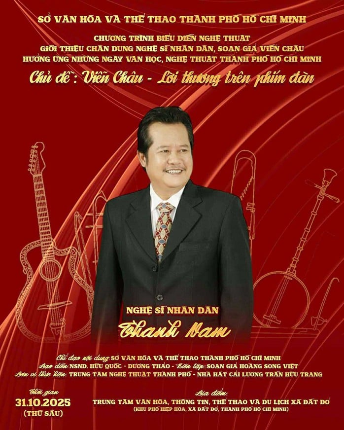 Tối mai (31-10), Lệ Thủy, Minh Vương phục vụ miễn phí trong đêm nghệ thuật