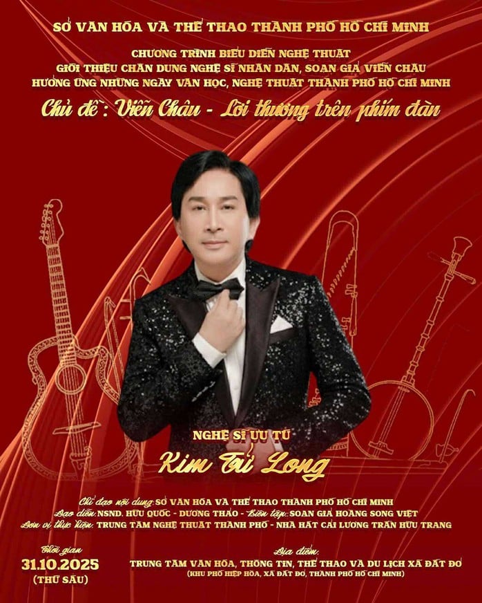 Tối mai (31-10), Lệ Thủy, Minh Vương phục vụ miễn phí trong đêm nghệ thuật