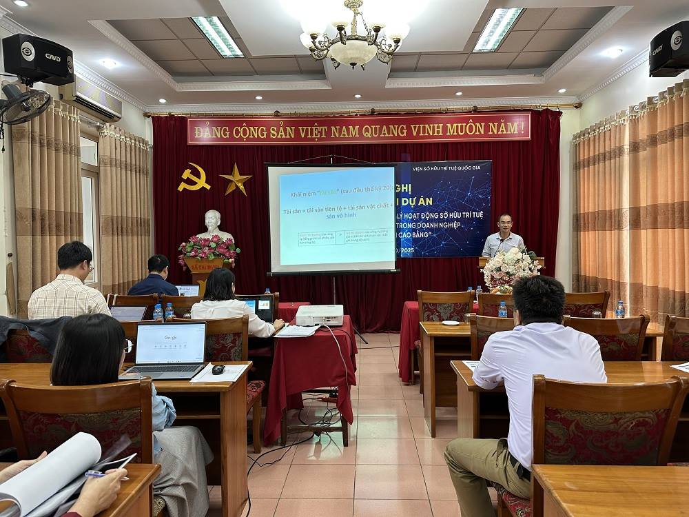 Tập huấn kiến thức chung về sở hữu trí tuệ