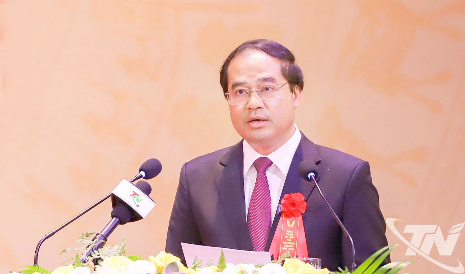 សមមិត្ត Trinh Xuan Truong លេខាបក្សខេត្ត ថ្លែងមតិនៅមហាសន្និបាត