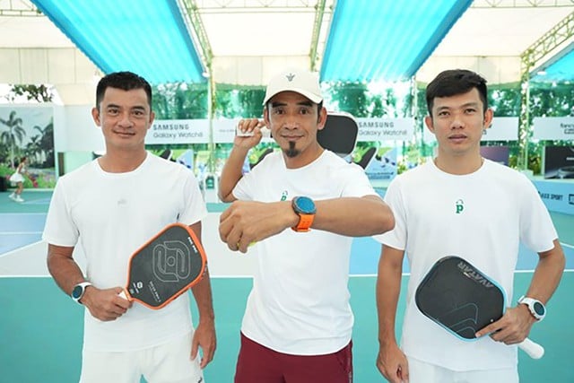 Luxusní Pickleball #withGalaxy 2025: Stylové a zároveň profesionální - Foto 1. Fancy Pickleball #withGalaxy 2025: Thời thượng nhưng vẫn đậm chất chuyên môn- Ảnh 1.