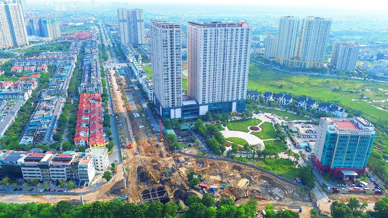 Dự án xây dựng nút giao khác mức giữa đường vành đai 3,5 với Đại lộ Thăng Long (xã An Khánh) được UBND TP Hà Nội phê duyệt.