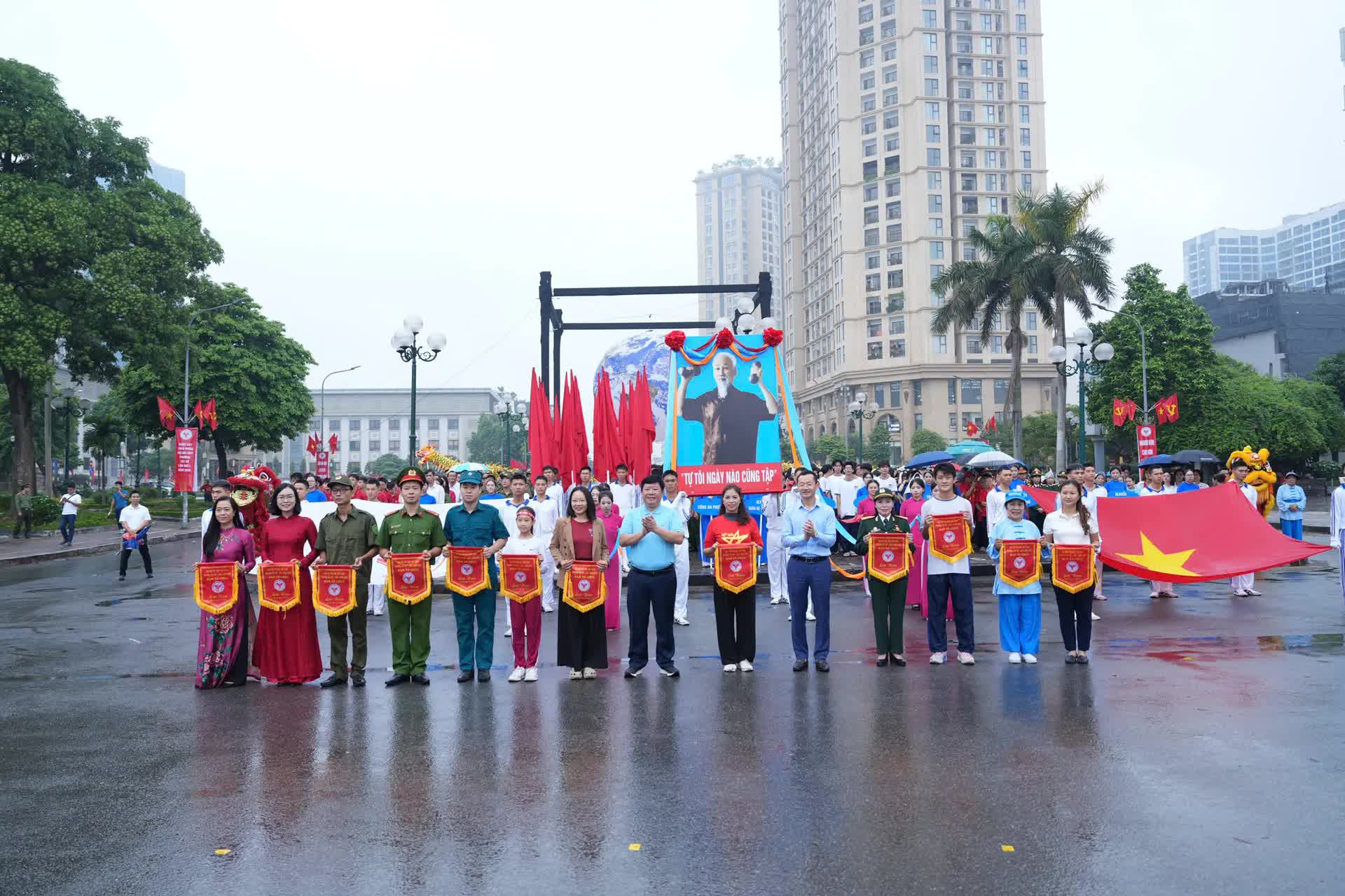 Đại hội Thể dục Thể thao phường Tây Hồ lần thứ I năm 2025- Ảnh 3.