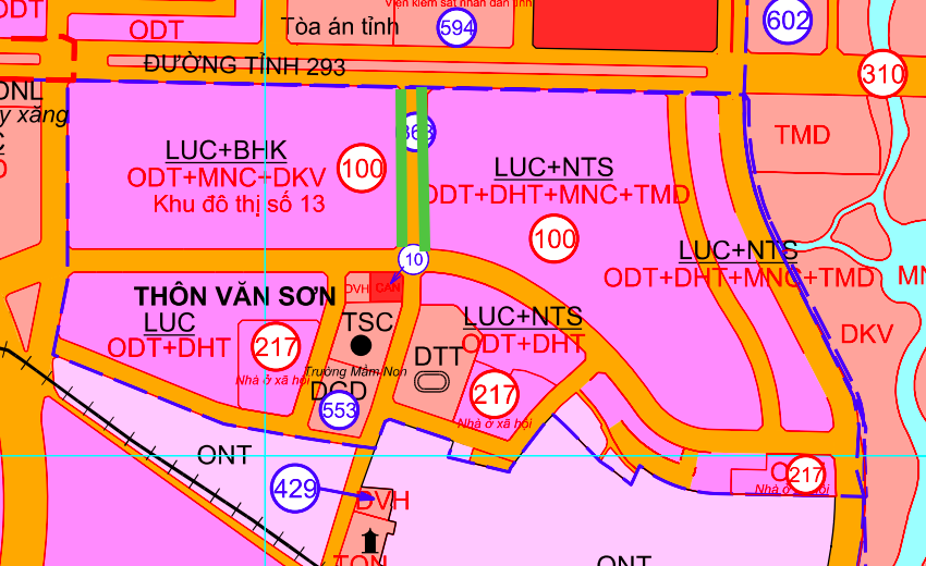 ការធ្វើផែនការផ្លូវកាត់កែងទៅផ្លូវខេត្ត 293 ក្នុងសង្កាត់ Tan Tien ។