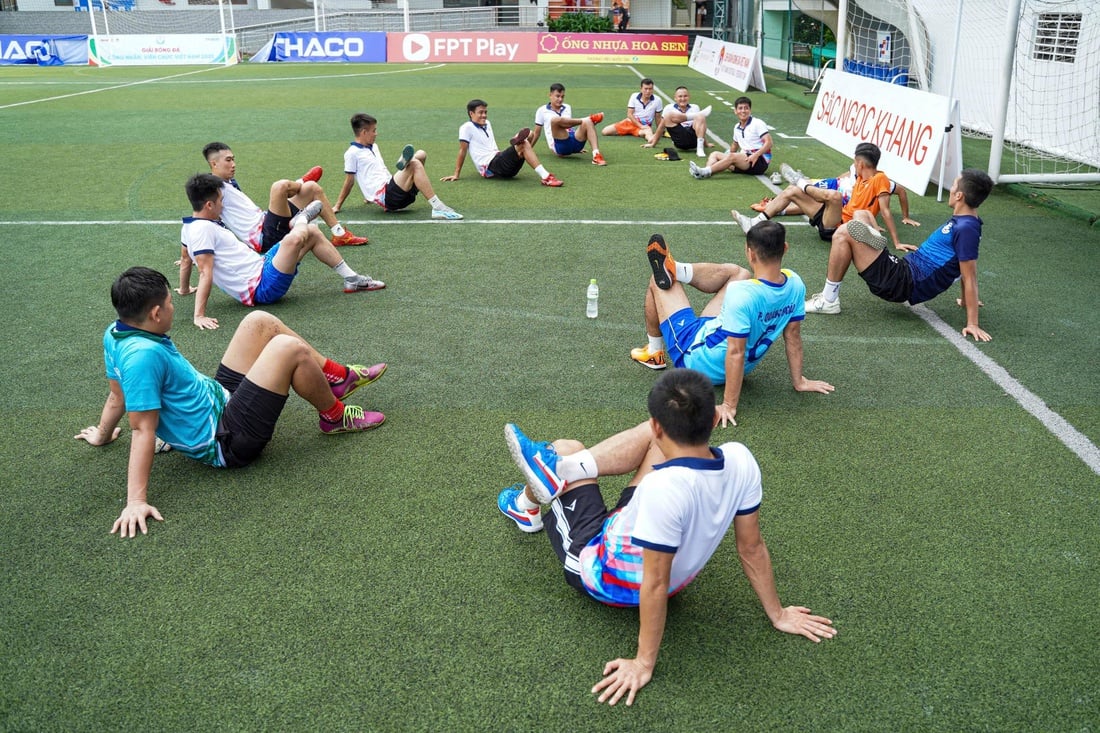 Giải bóng đá công nhân - Ảnh 7.