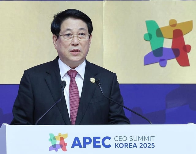 Chủ tịch nước Lương Cường phát biểu tại APEC 2025 về sự ổn định và cơ hội phát triển - Ảnh 1.