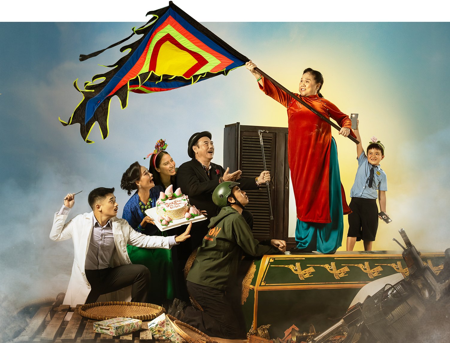 Crashers: Mom's Birthday - ភាពយន្តដំបូងដ៏គួរឱ្យចាប់អារម្មណ៍របស់អ្នកនិពន្ធរឿង Nguyen Thanh Binh ។