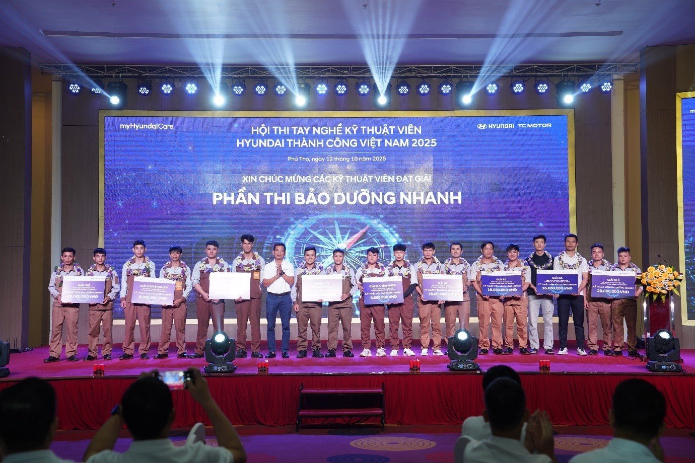 Hội thi tay nghề kỹ thuật viên Hyundai Thành Công Việt Nam 2025 – Kiên định và thực chất là nền tảng cho hiệu quả và thành công