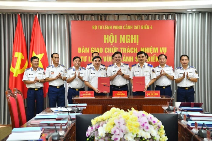 Nhân sự mới của Bộ Tư lệnh Vùng Cảnh sát biển 4 - Ảnh 5.