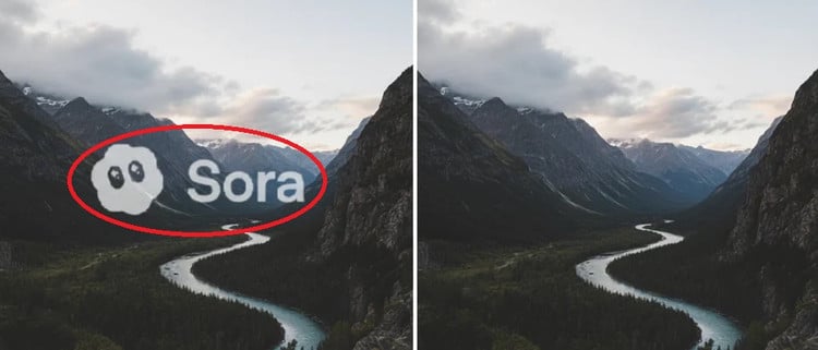 ທຸກໆວິດີໂອທີ່ສ້າງຂຶ້ນໃນ Sora iOS ມີລາຍນ້ຳມືຖື, ໂລໂກ້ຄລາວສີຂາວ, ເພື່ອຊ່ວຍໃຫ້ຜູ້ຊົມຮັບຮູ້ເນື້ອຫາທີ່ສ້າງໂດຍ AI. op-4.png