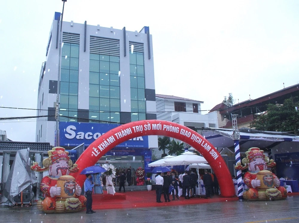 Sacombank opende het nieuwe hoofdkantoor van Lam Son Transaction Office