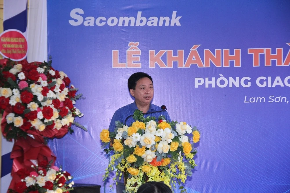 Sacombank opende het nieuwe hoofdkantoor van Lam Son Transaction Office