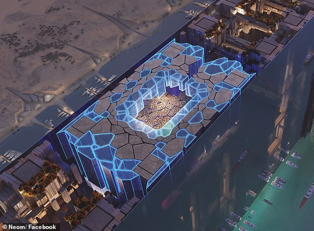 Adevărul despre stadionul „unic” de pe un zgârie-nori din Arabia Saudită - 2