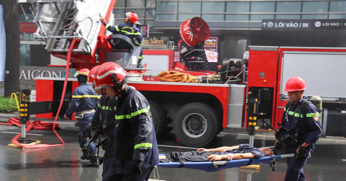 TPHCM: Hơn 1.500 người diễn tập chữa cháy và cứu nạn