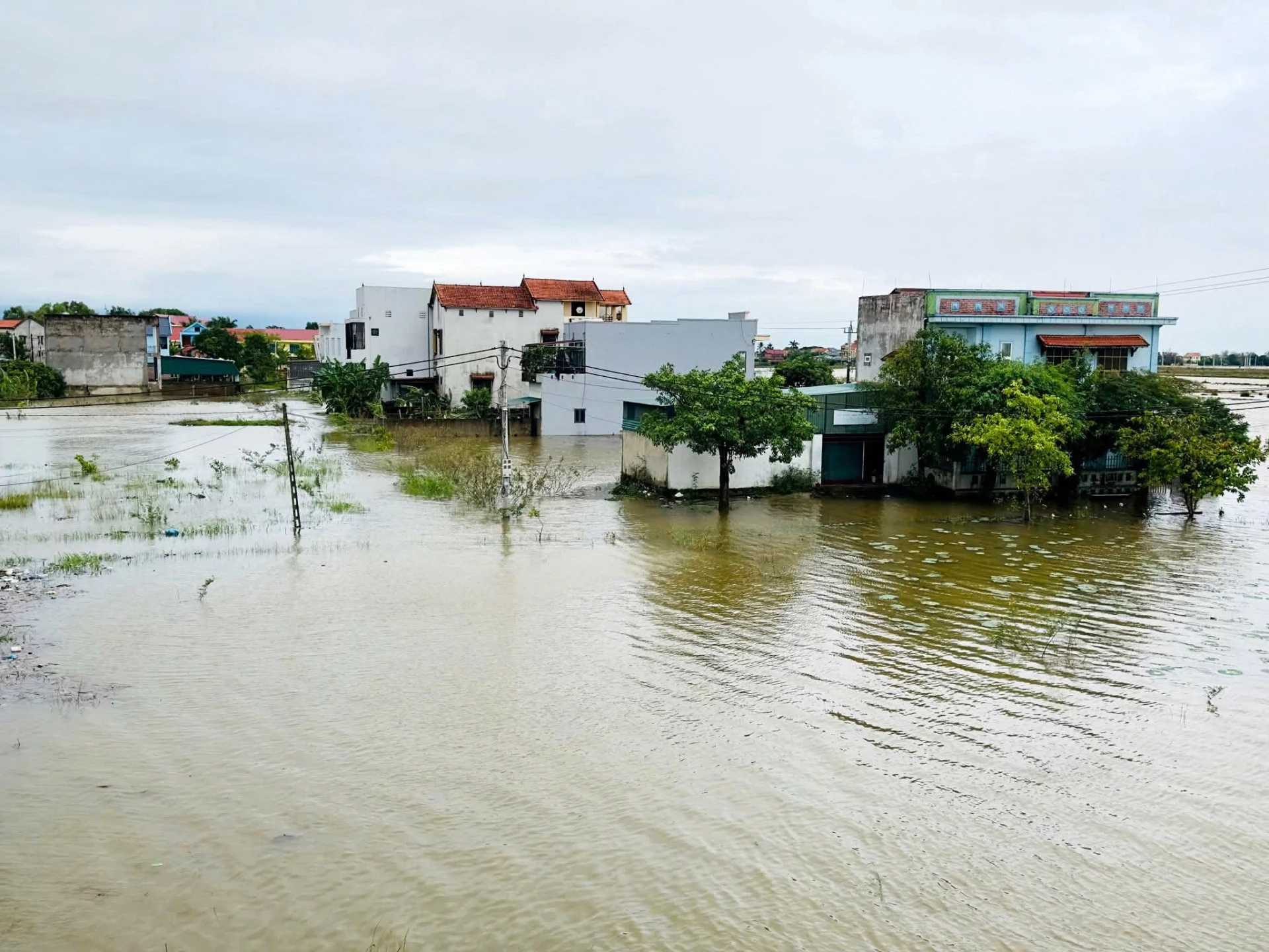Многие дома были затоплены. Фото: N.H.