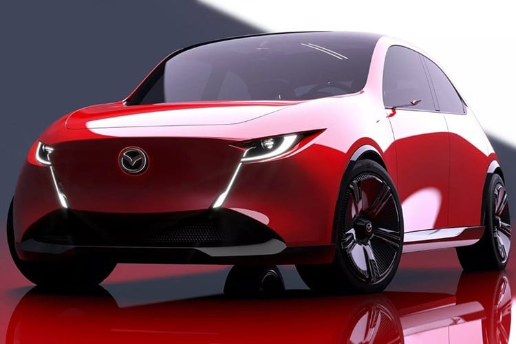 ໃນງານ Japan Mobility Show 2025, Mazda ສືບຕໍ່ແນະນໍາລົດແນວຄວາມຄິດ Vision-X Compact - ລົດໃນຕົວເມືອງຂະຫນາດນ້ອຍທີ່ມີການອອກແບບທີ່ທັນສະໄຫມແລະປະສົມປະສານປັນຍາປະດິດທີ່ສາມາດພົວພັນກັບຜູ້ຂັບຂີ່ເປັນເພື່ອນຮ່ວມ. 1-7091.jpg