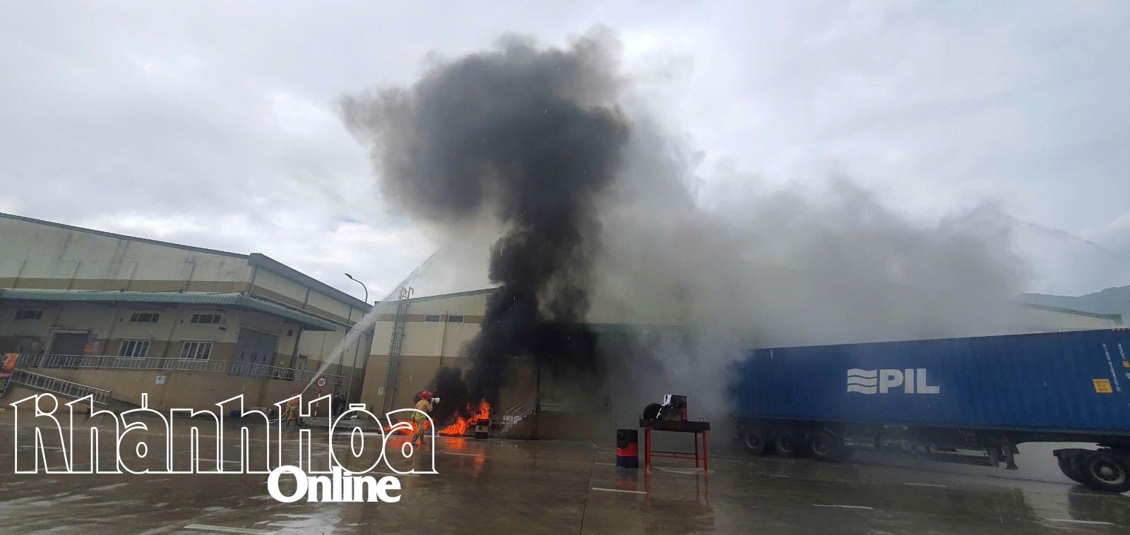 ស្ថានភាពភ្លើង និងការផ្ទុះកើតឡើងជិតនឹងការពិត