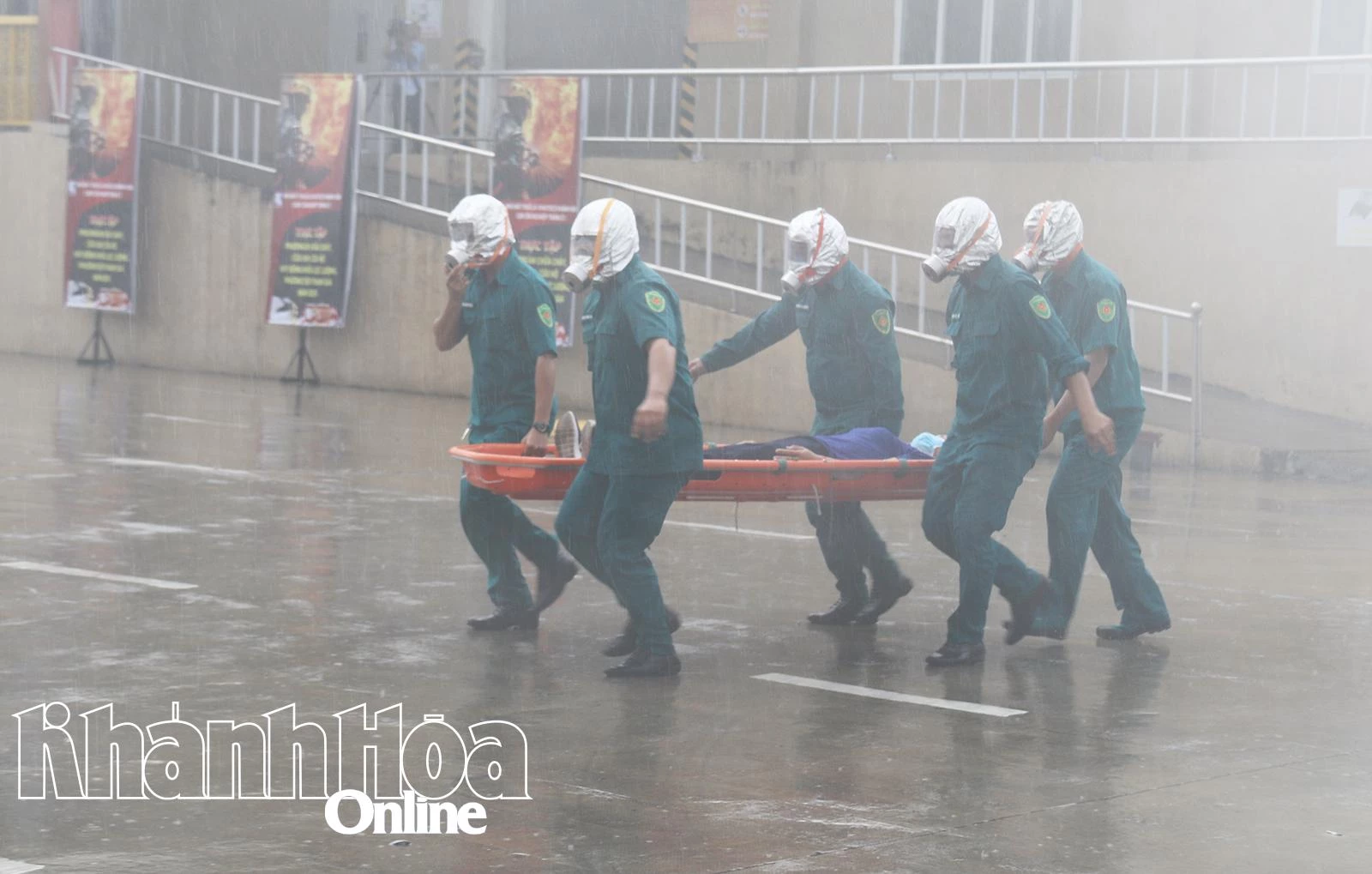 កងជីវពលក្នុងស្រុកចូលរួមជួយសង្គ្រោះជនរងគ្រោះ